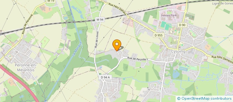 localisation de l'entreprise SCI MMLOFT  CYSOING