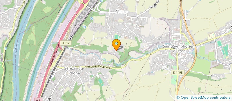 localisation de l'entreprise SCI MMM  SOLAIZE