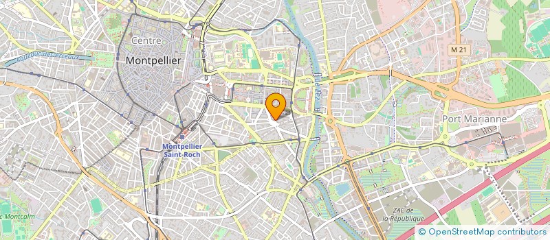 localisation de l'entreprise SCI MMM à MONTPELLIER