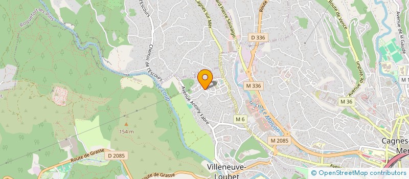 localisation de l'entreprise SCI MMMAK à VILLENEUVE-LOUBET