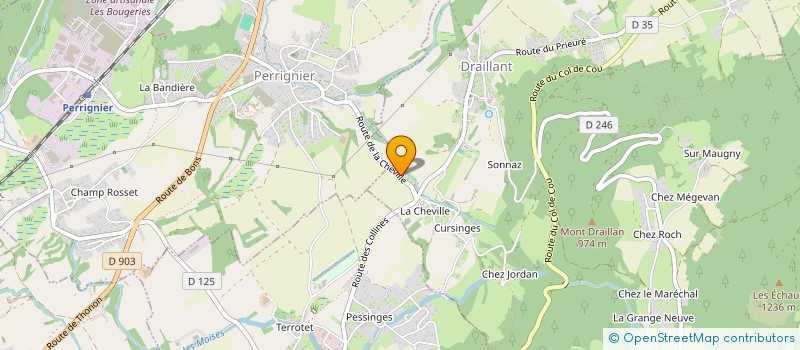 localisation de l'entreprise SCI MMO  DRAILLANT