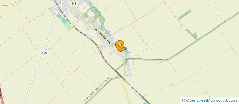 localisation de l'entreprise SCI MMO ROMILLONNE  CHARMONT-SOUS-BARBUISE