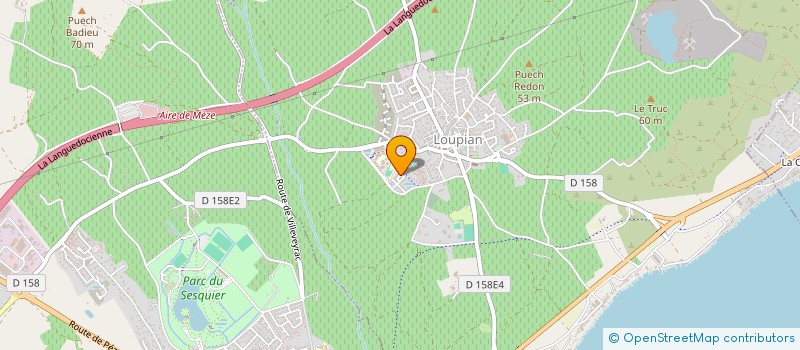 localisation de l'entreprise SCI MMP IMMO  LOUPIAN