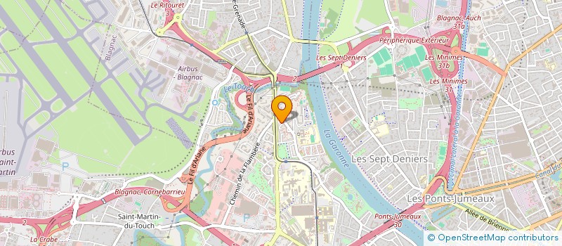 localisation de l'entreprise SCI MMPR à TOULOUSE