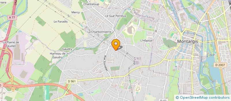 localisation de l'entreprise SCI MMR  VILLEMANDEUR