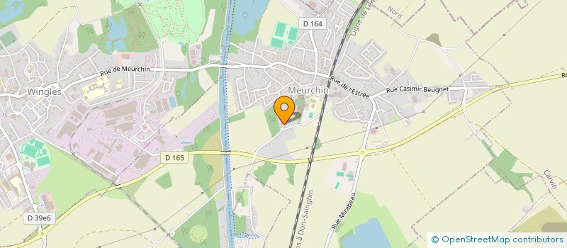 localisation de l'entreprise SCI MMRSPB  BENIFONTAINE