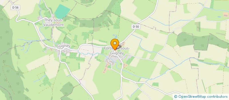 localisation de l'entreprise SCI MMT  FORCELLES-SOUS-GUGNEY