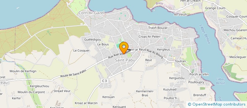 localisation de l'entreprise SCI MMV  PLOUGUIN