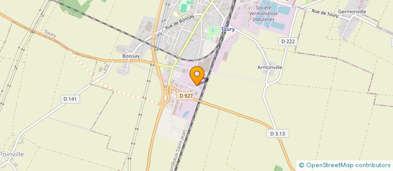 localisation de l'entreprise SCI MMW  GROSLAY