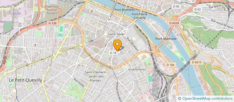 localisation de l'entreprise SCI MMW  ROUEN