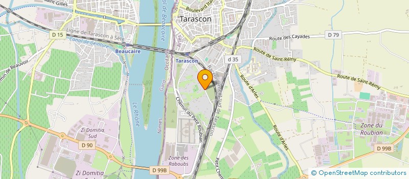 localisation de l'entreprise SCI MMXVI BUREAUX  TARASCON