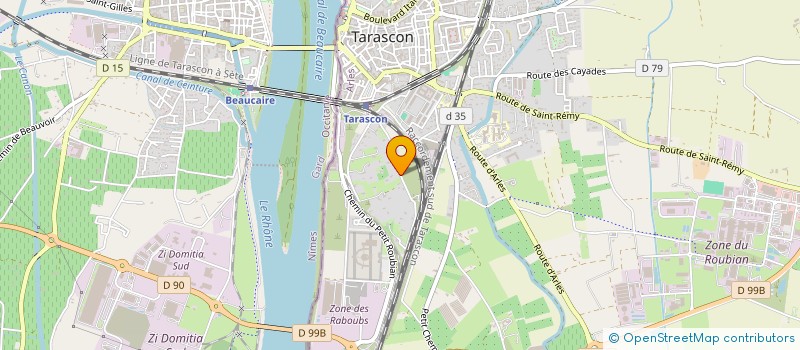 localisation de l'entreprise SCI MMXX  TARASCON