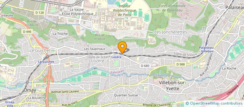 localisation de l'entreprise SCI MMXXIII à PALAISEAU
