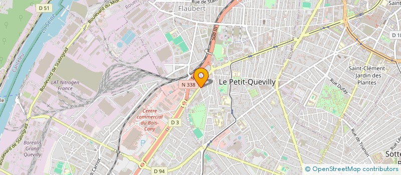 localisation de l'entreprise SCI MMY à LE PETIT-QUEVILLY
