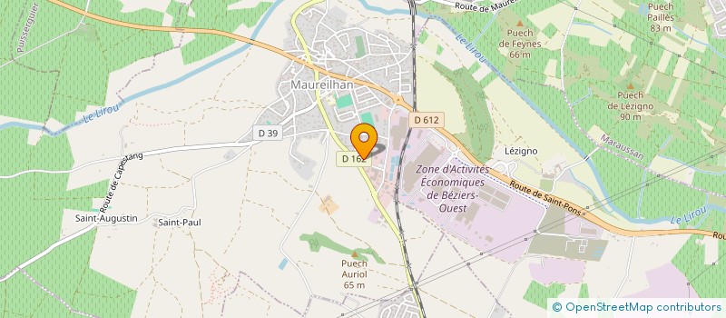 localisation de l'entreprise SCI MN  MAUREILHAN