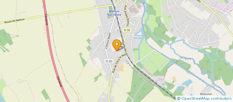 localisation de l'entreprise SCI MN DA CUNHA  MEHUN-SUR-YEVRE