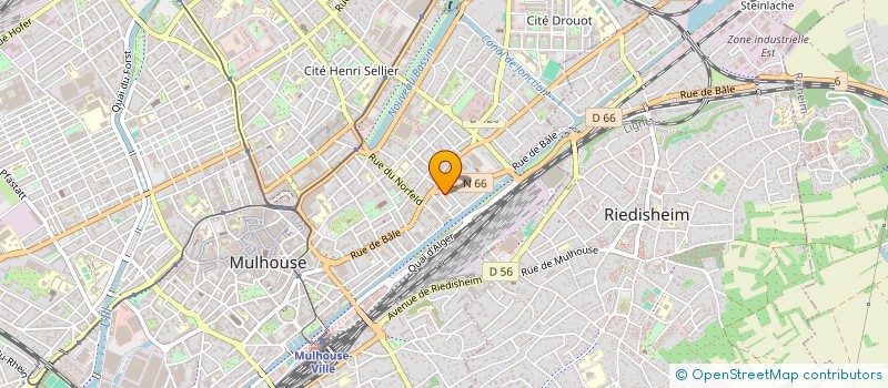 localisation de l'entreprise SCI MN IMMO  STRASBOURG