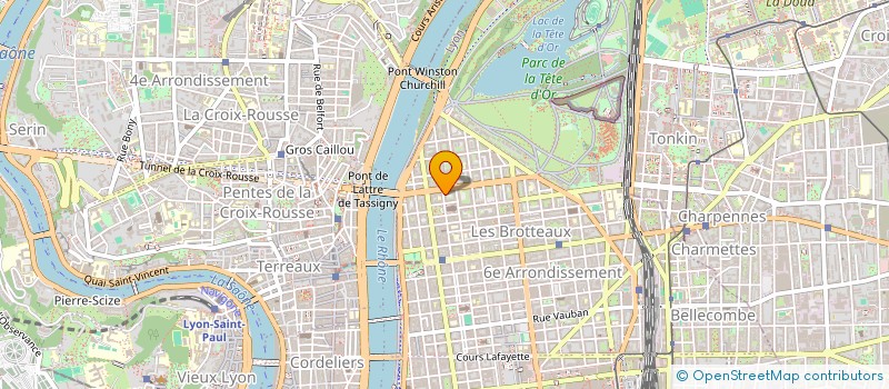 localisation de l'entreprise SCI MN IMMOBILIER  LYON