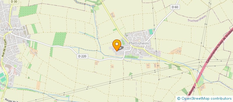 localisation de l'entreprise SCI MN3C 3  TRUCHTERSHEIM