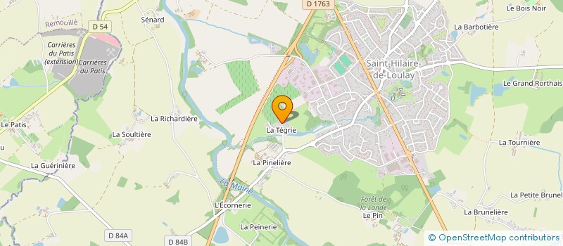 localisation de l'entreprise SCI MNB à MONTAIGU-VENDEE