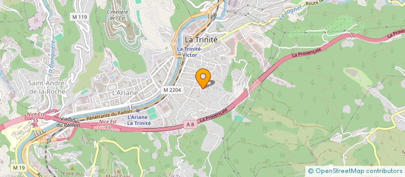 localisation de l'entreprise SCI MNBC à LA TRINITE