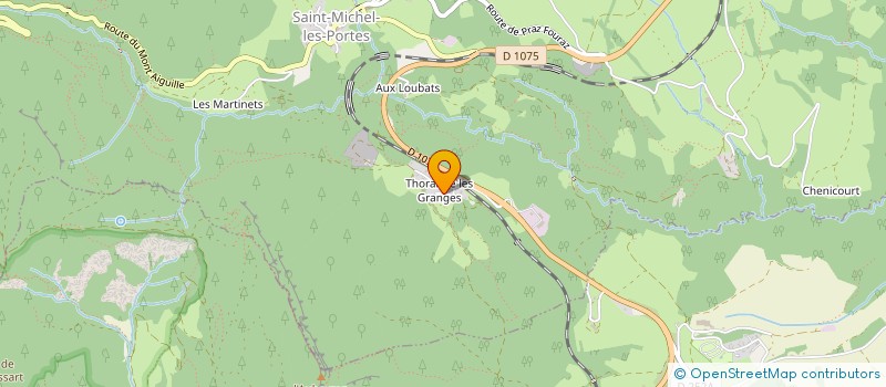 localisation de l'entreprise SCI MNC  SAINT-MICHEL-LES-PORTES