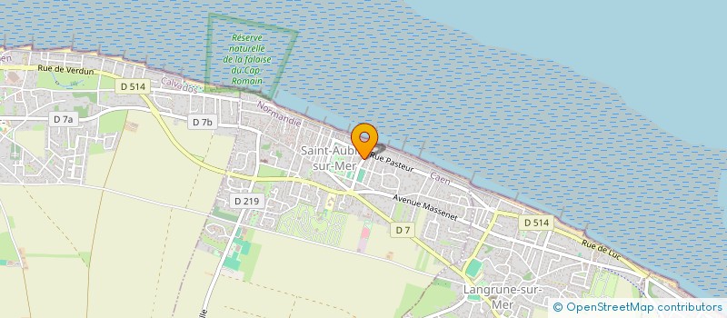 localisation de l'entreprise SCI MNC  SAINT-AUBIN-SUR-MER