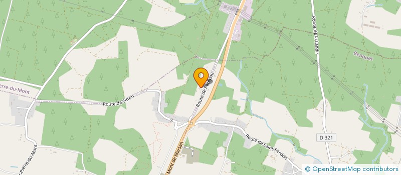 localisation de l'entreprise SCI MNCCG  HAUT-MAUCO