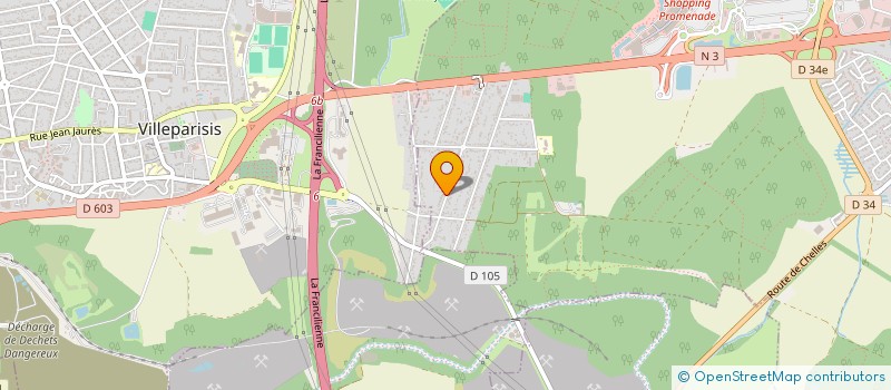 localisation de l'entreprise SCI MNEKBI  CLAYE-SOUILLY