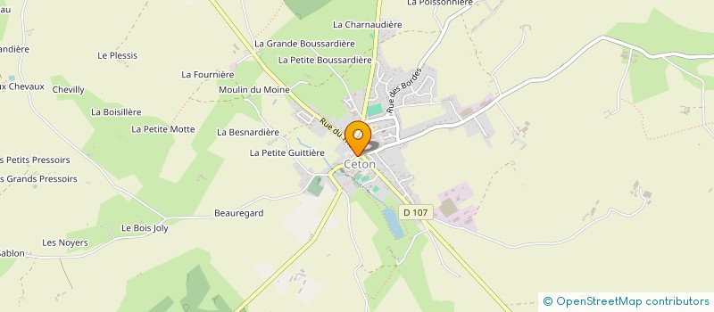 localisation de l'entreprise SCI MNG à CETON