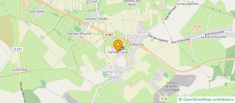 localisation de l'entreprise SCI MNH CORSE  LA HAGUE