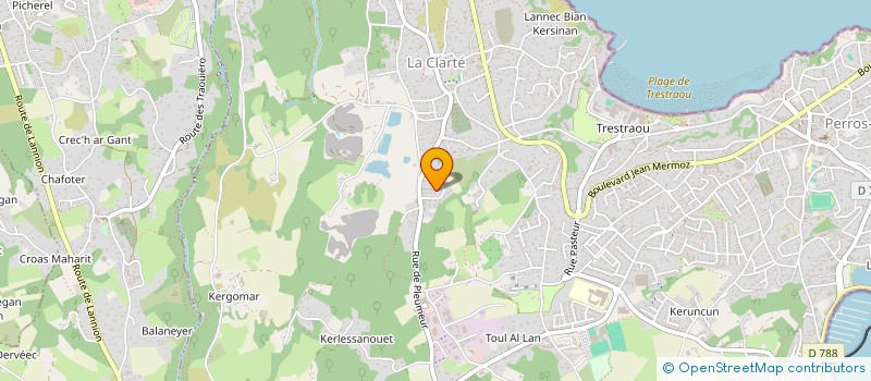 localisation de l'entreprise SCI MNL  PERROS-GUIREC