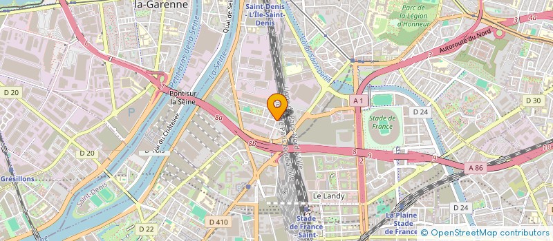localisation de l'entreprise SCI MNM à SAINT-DENIS