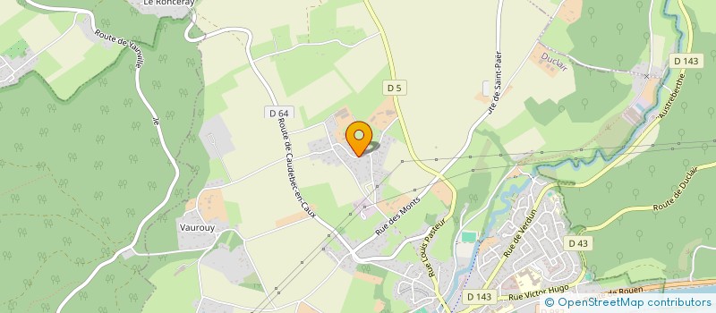 localisation de l'entreprise SCI MNOB  DUCLAIR