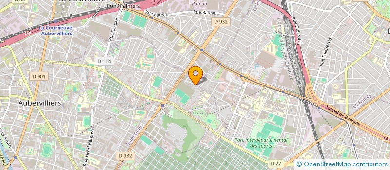 localisation de l'entreprise SCI MNOP  PANTIN