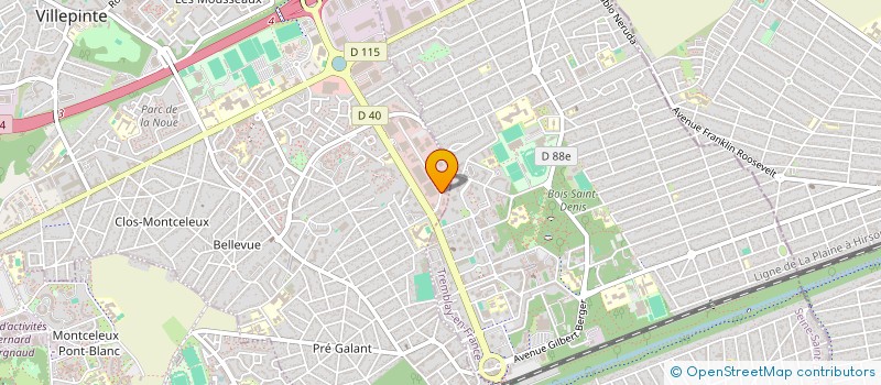 localisation de l'entreprise SCI MNPZ à VILLEPINTE