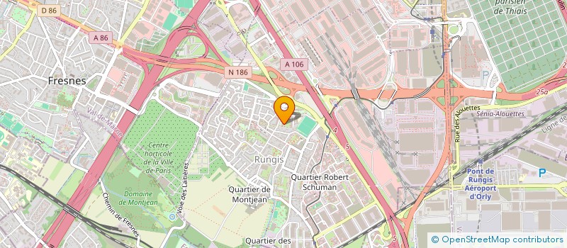 localisation de l'entreprise SCI MNS  RUNGIS