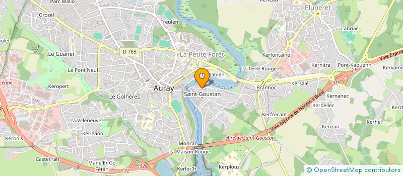 localisation de l'entreprise SCI MNSL à AURAY