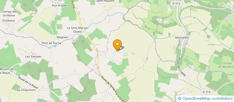 localisation de l'entreprise SCI MNTC  SAINT-JEAN-DE-DURAS