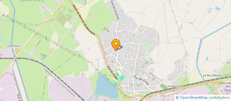 localisation de l'entreprise SCI MNTT  DONGES