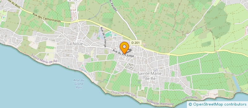 localisation de l'entreprise SCI MNV  SAINTE-MARIE-DE-RE