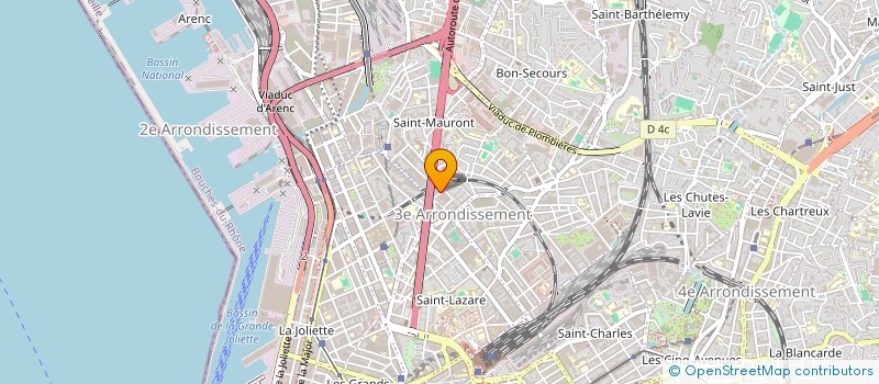 localisation de l'entreprise SCI MO à MARSEILLE