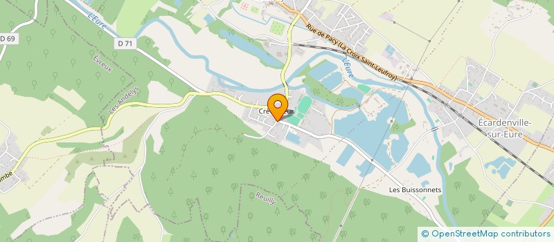 localisation de l'entreprise SCI MO  CLEF VALLEE D'EURE