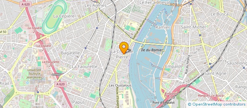 localisation de l'entreprise SCI MO.RO.PHI. à TOULOUSE