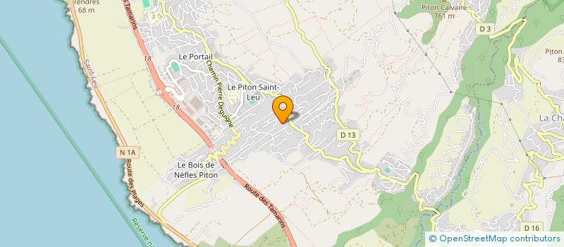 localisation de l'entreprise SCI MOADIP à SAINT-LEU