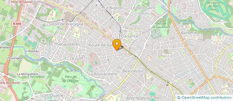 localisation de l'entreprise SCI MOAL  SAINT-HERBLAIN