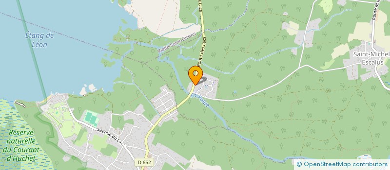 localisation de l'entreprise SCI MOANA  SAINT-MICHEL-ESCALUS