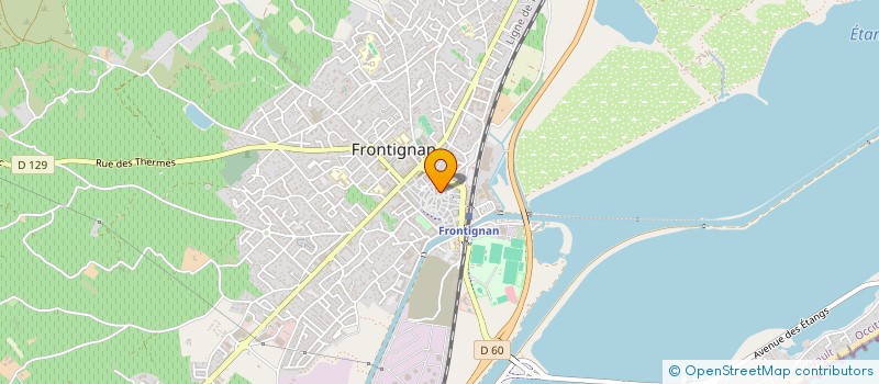 localisation de l'entreprise SCI MOAR à FRONTIGNAN