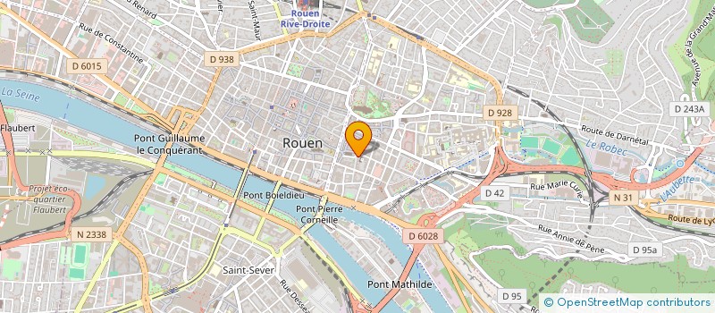 localisation de l'entreprise SCI MOBERT à ROUEN