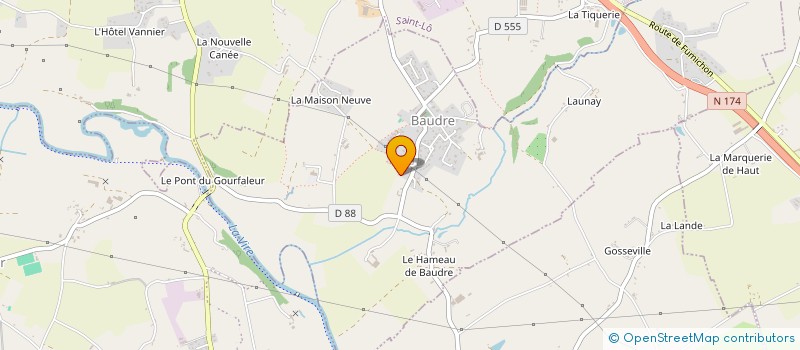 localisation de l'entreprise SCI MOBI  BAUDRE